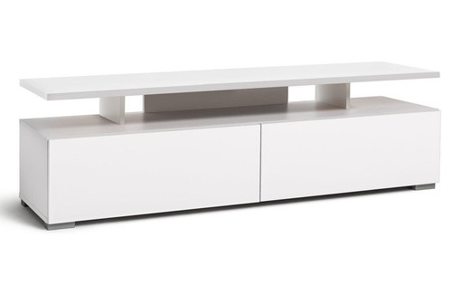 Floating top unit white - tv, |