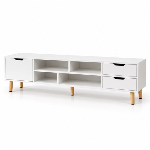 140cm high gloss floating - gloss, tv