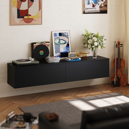 Wooden wall mounted floating - wooden,