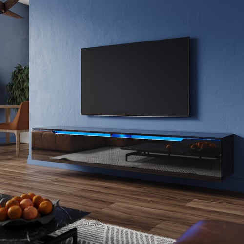100 200cm high gloss floating - 100/200cm,