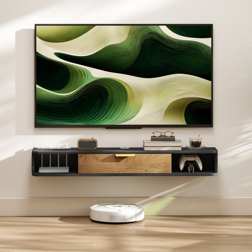 120 floating stand with - tv,