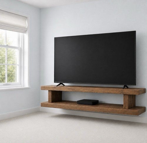 Large floating lcd stand - floating,