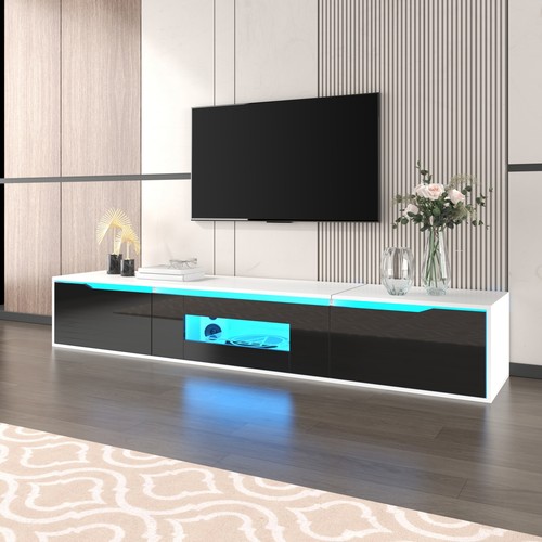 Led stand floating cabinet - floating,