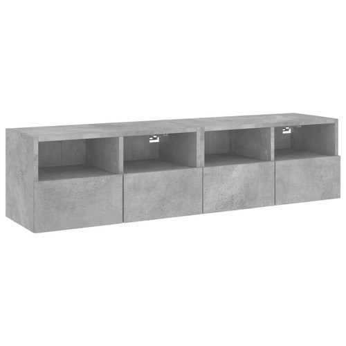 Wall cabinets mounted - tv,