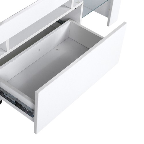 Floating cabinet led light - tv,