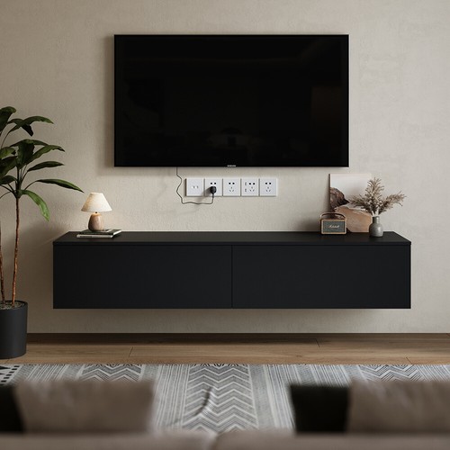 160cm floating unit stand - 160cm, tv